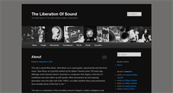 Desktop Screenshot of liberationofsound.org